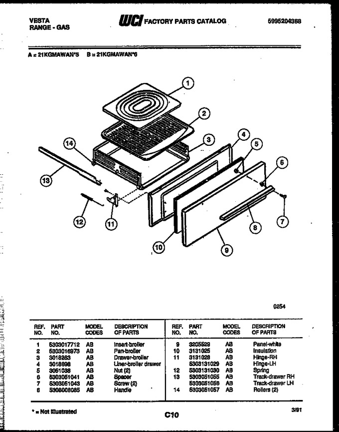 Diagram for 21KGMAWAN5-66