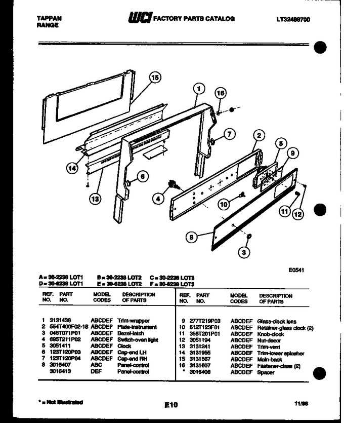 Diagram for 30-2238-66-01
