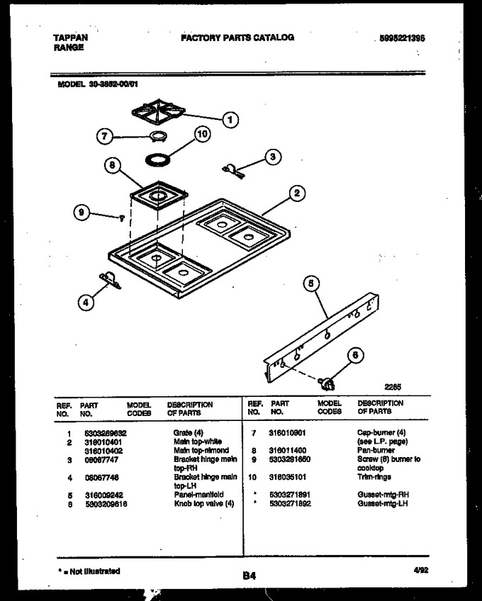 Diagram for 30-3852-00-01