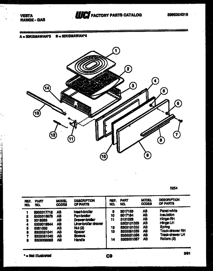 Diagram for 30KGMAWAN3