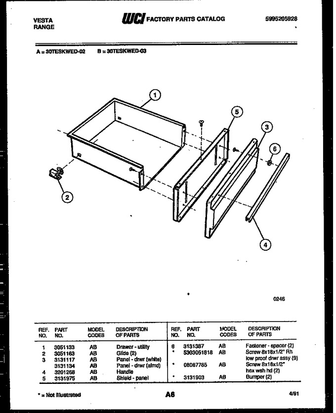 Diagram for 30TESKWED-23-03