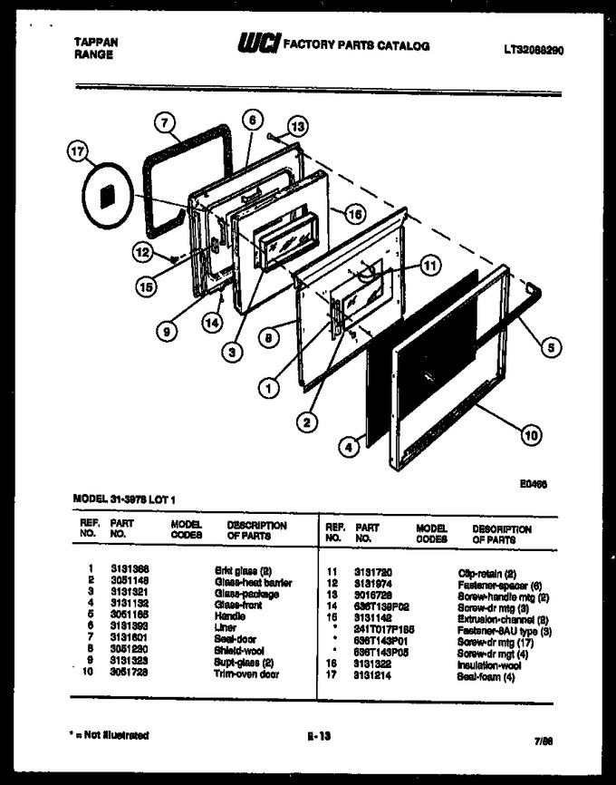 Diagram for 31-3978-00-01