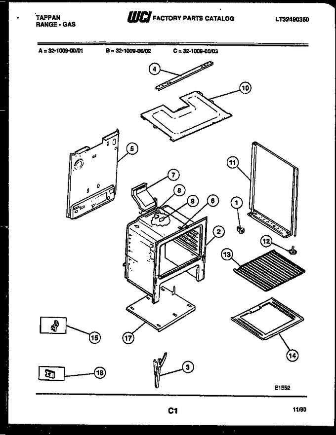 Diagram for 32-1009-00-01