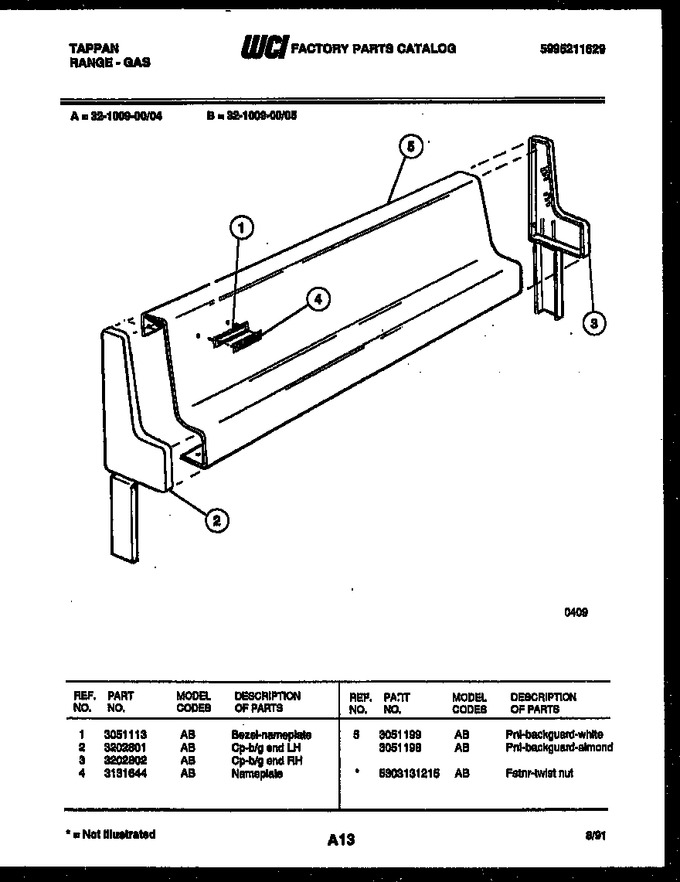 Diagram for 32-1009-00-05