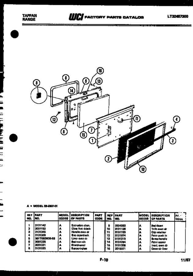 Diagram for 32-2207-00-01