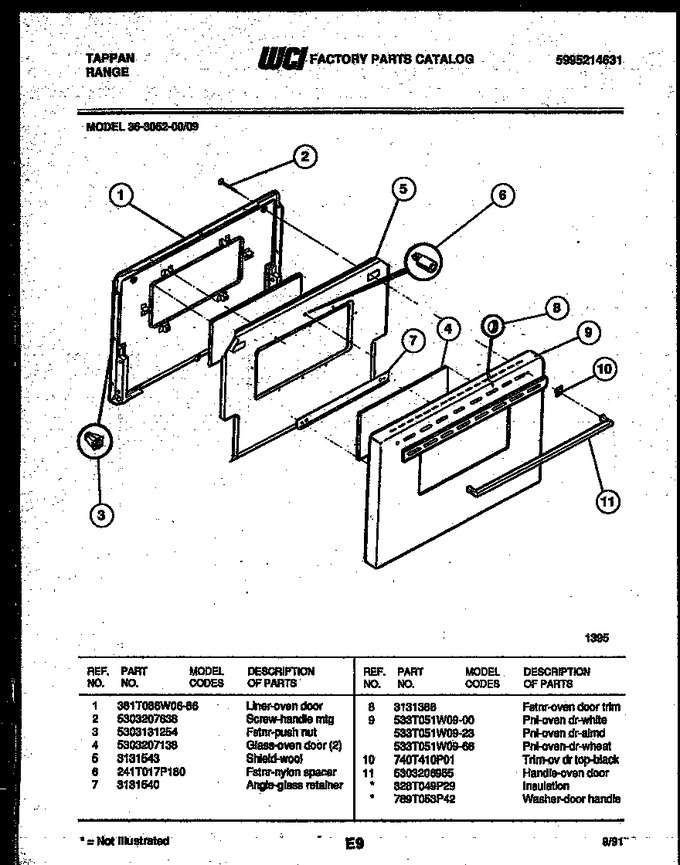 Diagram for 36-3052-66-09
