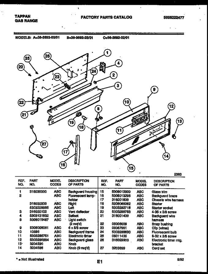 Diagram for 36-3692-00-01
