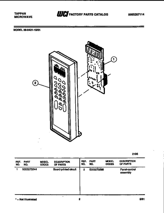 Diagram for 56-9431-10-01