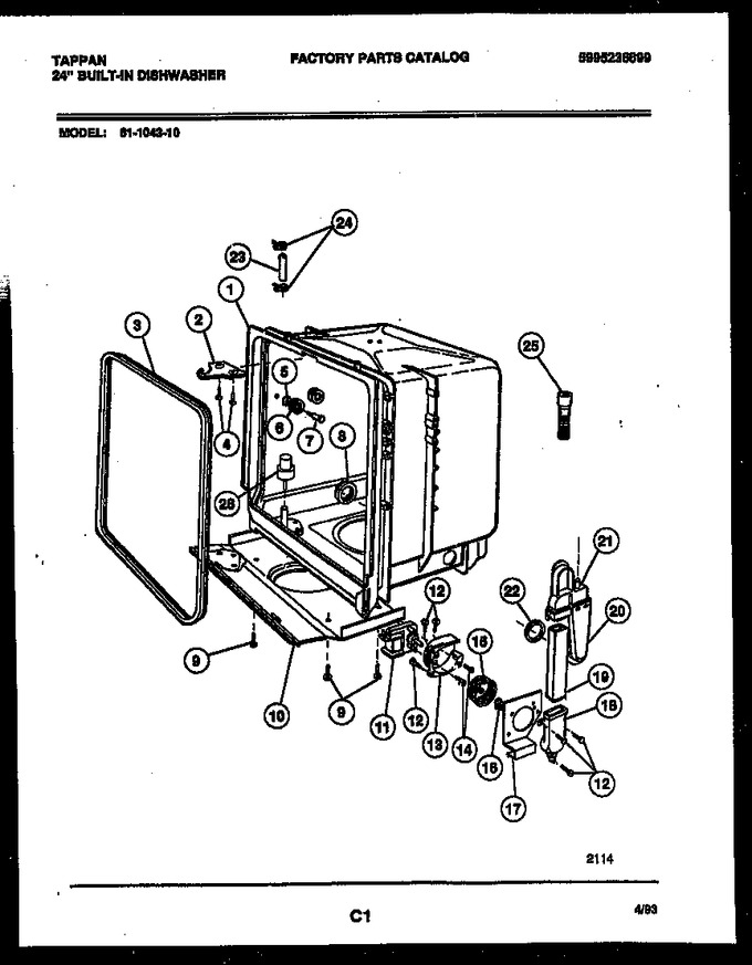 Diagram for 61-1043-10-00