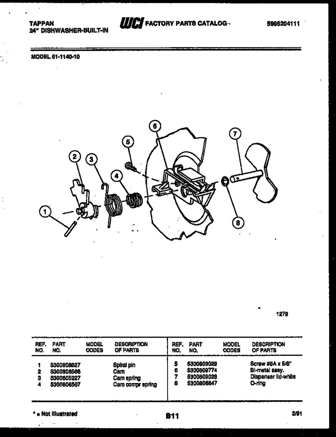 Diagram for 61-1140-00