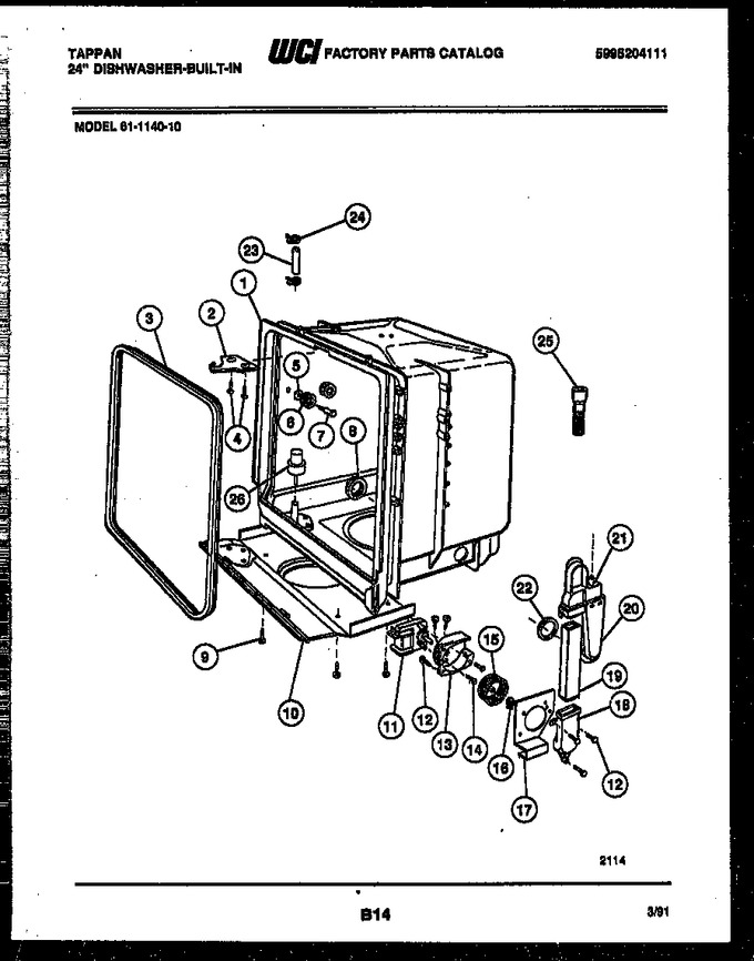 Diagram for 61-1140-00