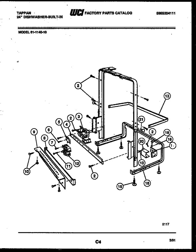 Diagram for 61-1140-00