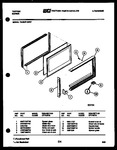 Diagram for 07 - Upper Oven Door Parts