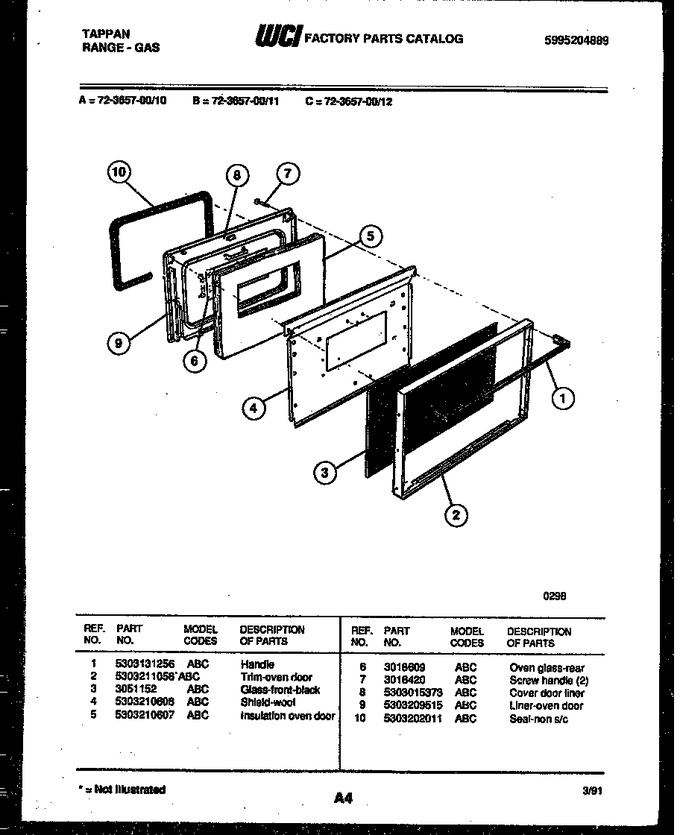 Diagram for 72-3657-00-12