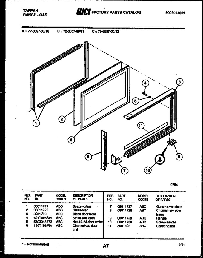 Diagram for 72-3657-00-12