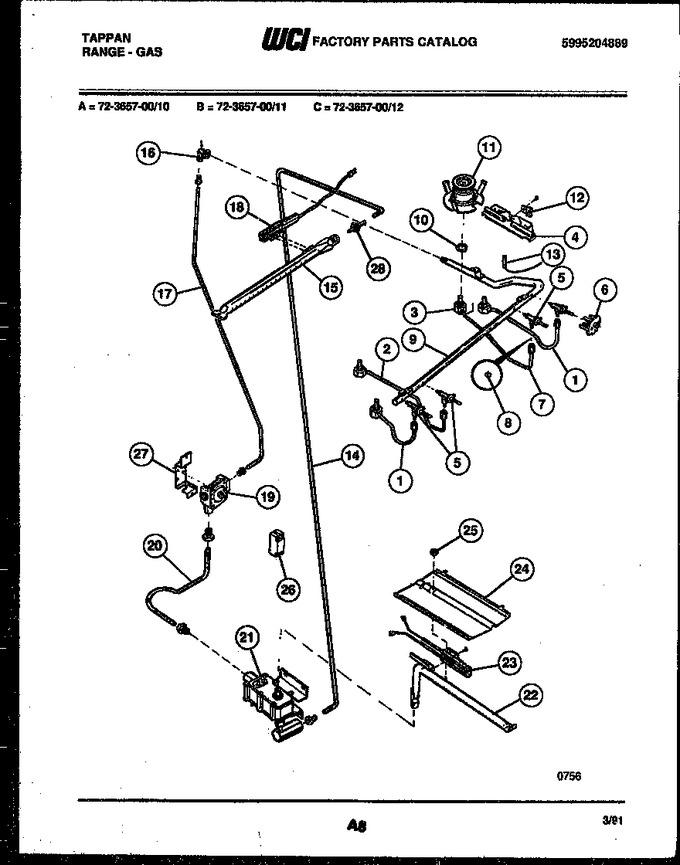 Diagram for 72-3657-00-12