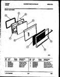Diagram for 06 - Lower Oven Door Parts