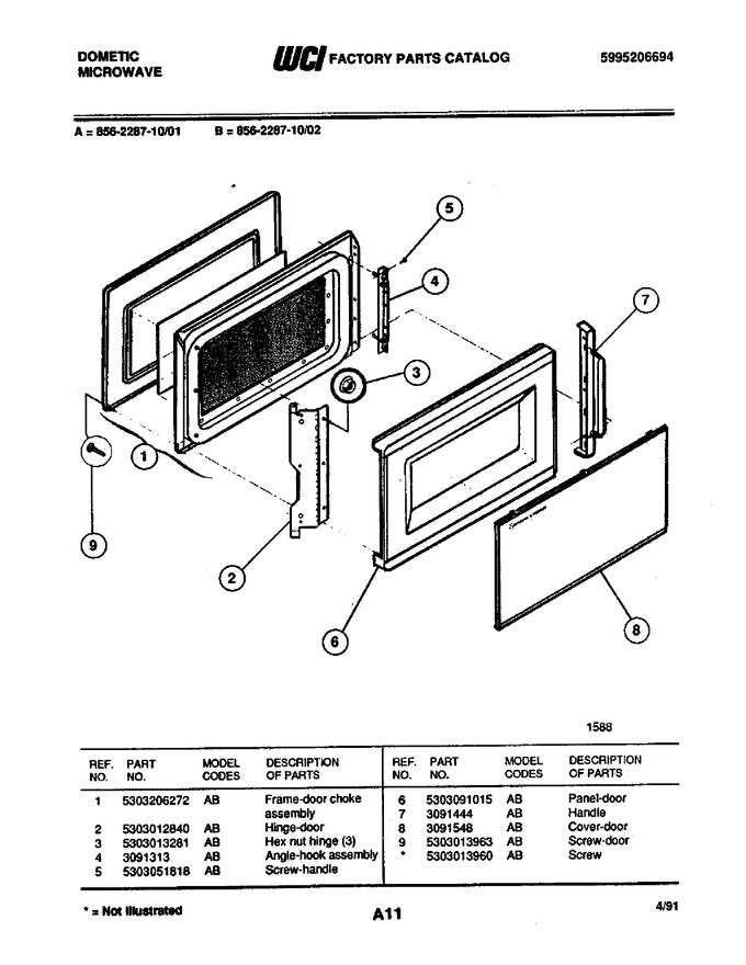 Diagram for 856-2287-10/01