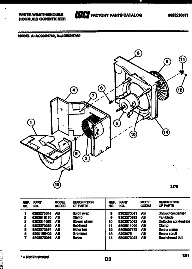 Diagram for AC052N7A2