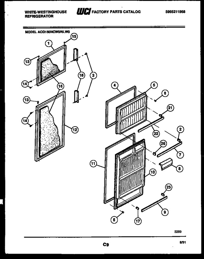 Diagram for ACG150NLW0