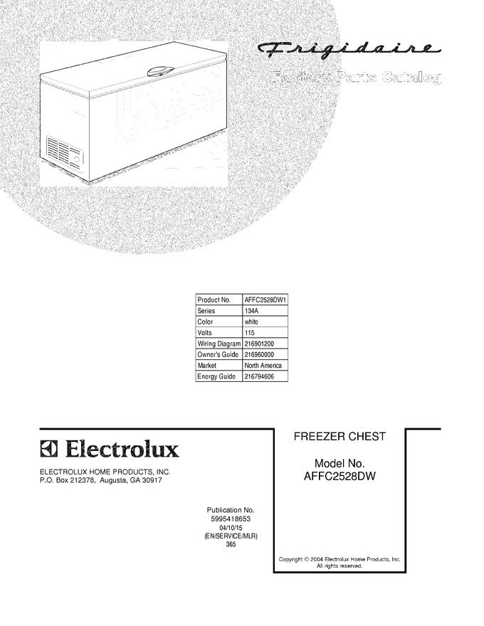 Diagram for AFFC2528DW1