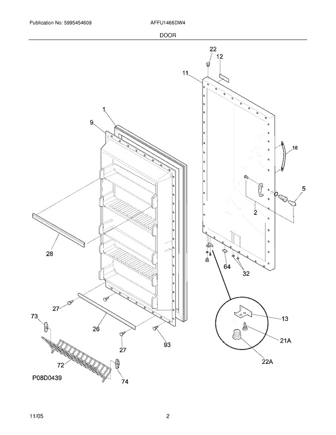 Diagram for AFFU1466DW4