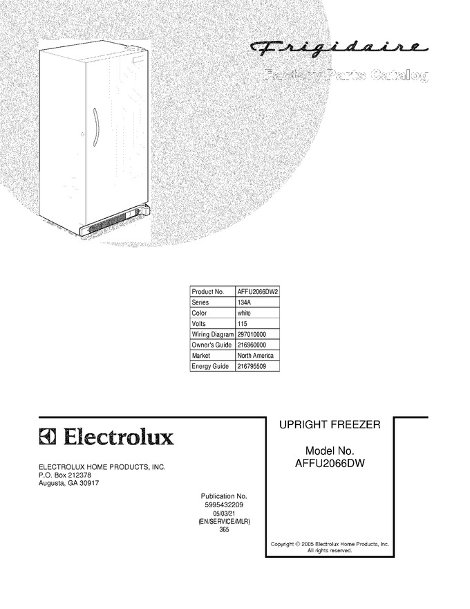Diagram for AFFU2066DW2