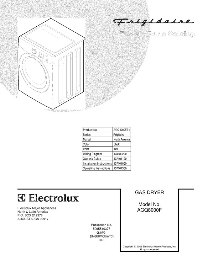 Diagram for AGQ8000FE1