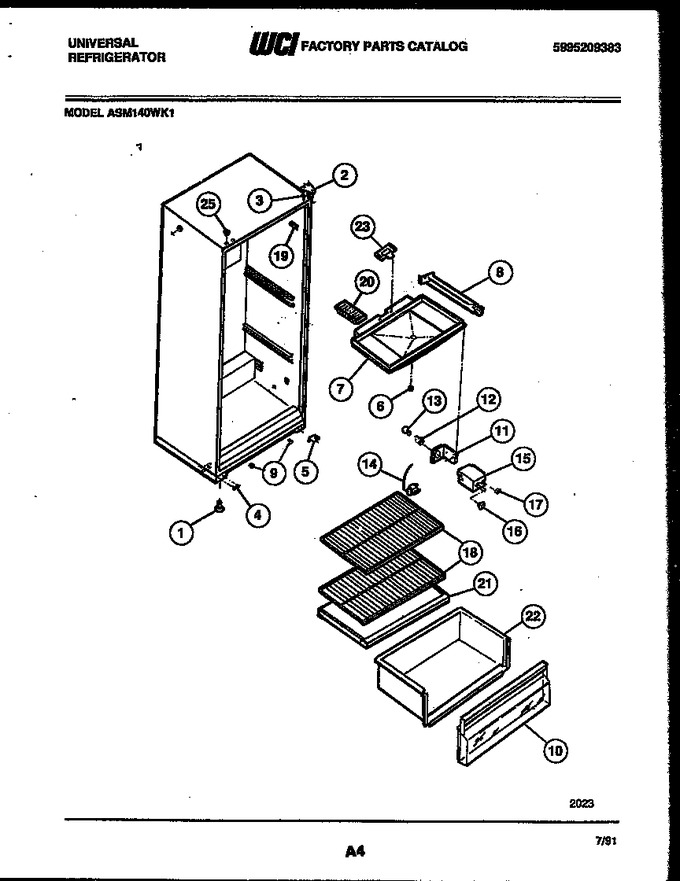 Diagram for ASM140WKJ1