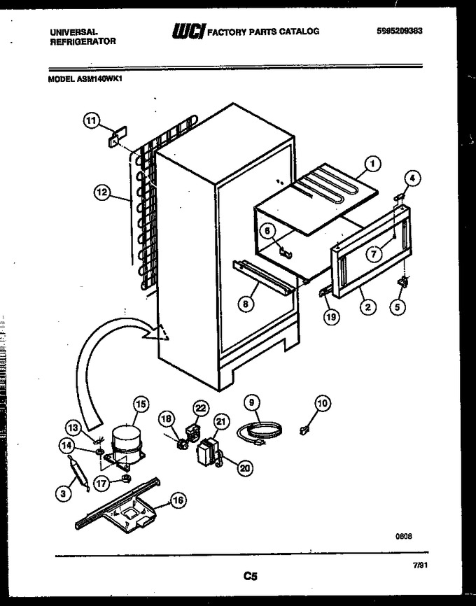 Diagram for ASM140WKB1
