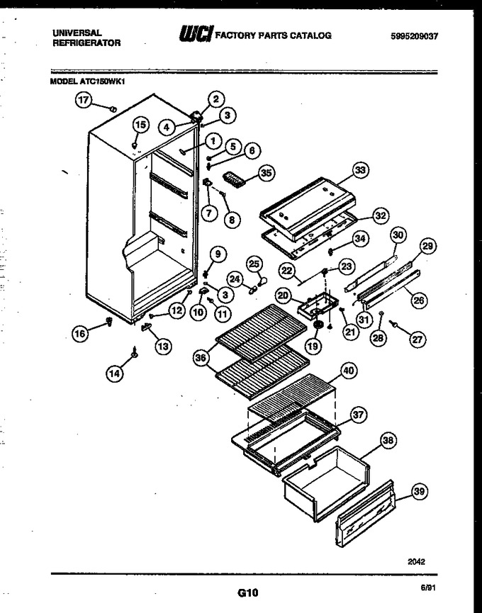 Diagram for ATC150WKJ1