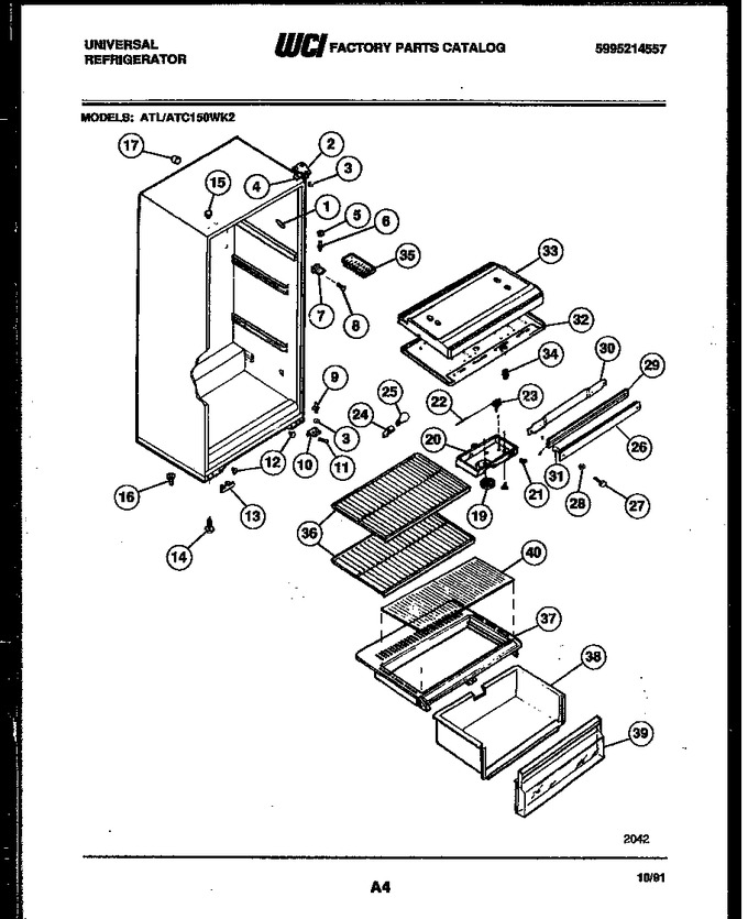Diagram for ATC150WKW2