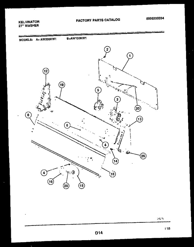 Diagram for AW100KW1