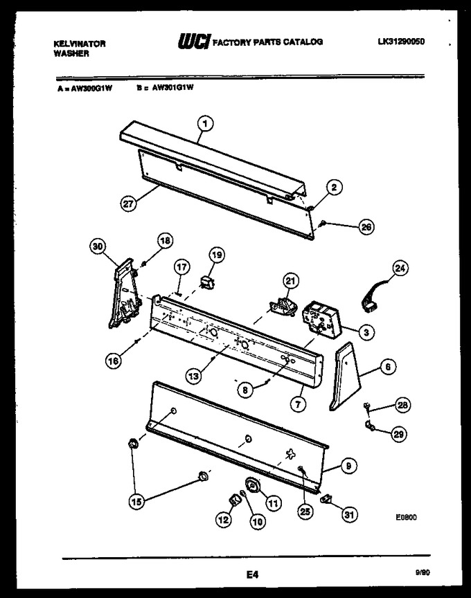 Diagram for AW300G1W