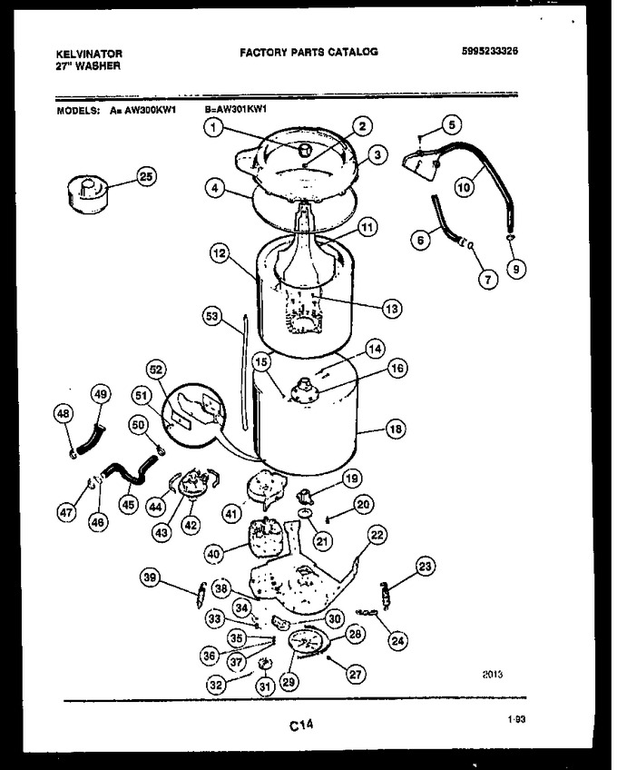 Diagram for AW300KW1