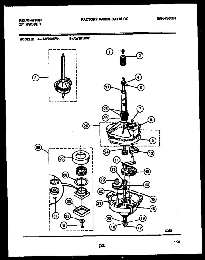 Diagram for AW300KW1