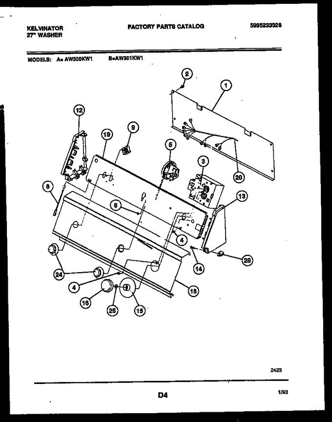 Diagram for AW300KW1
