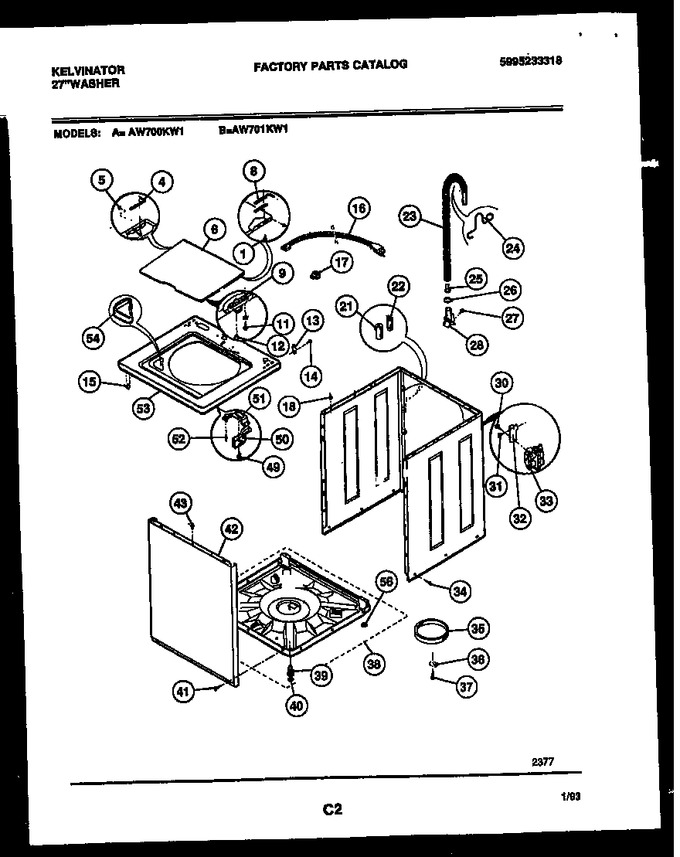 Diagram for AW700KD1