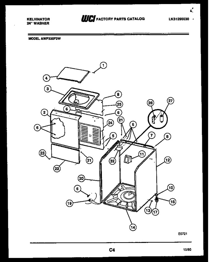 Diagram for AWP330F2D