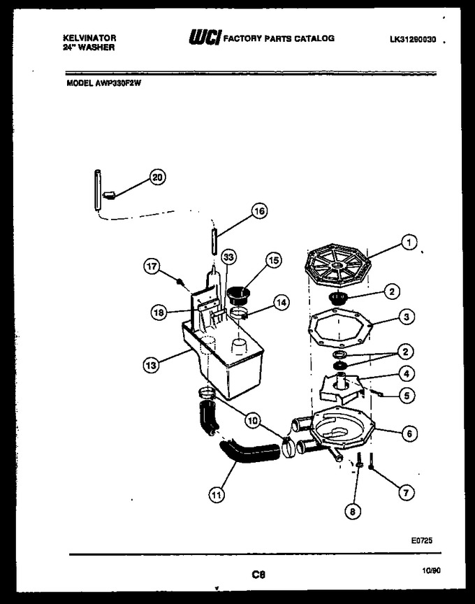 Diagram for AWP330F2D