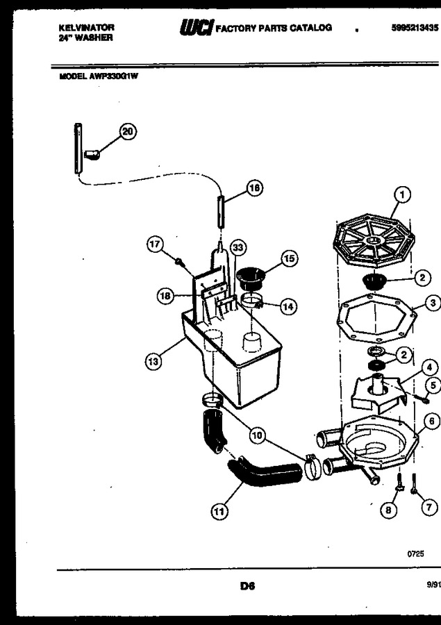 Diagram for AWP330G1D