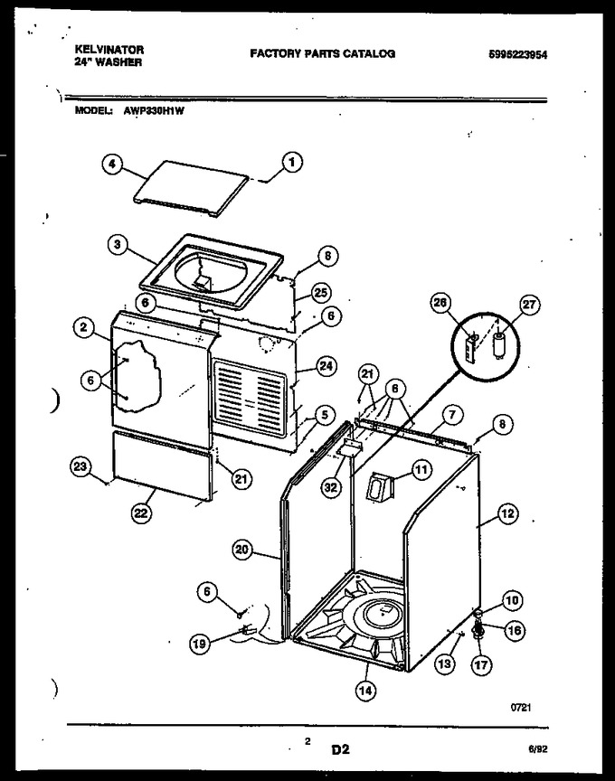 Diagram for AWP330H1W