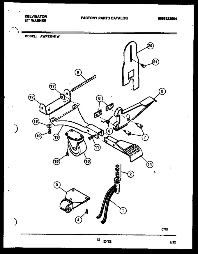 Diagram for AWP330H1W