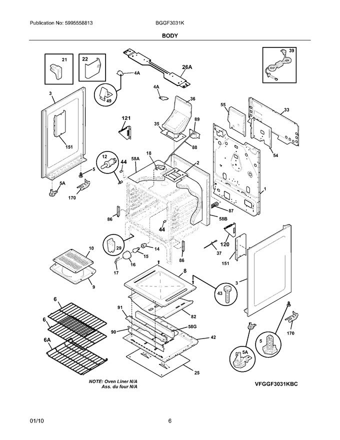 Diagram for BGGF3031KBD