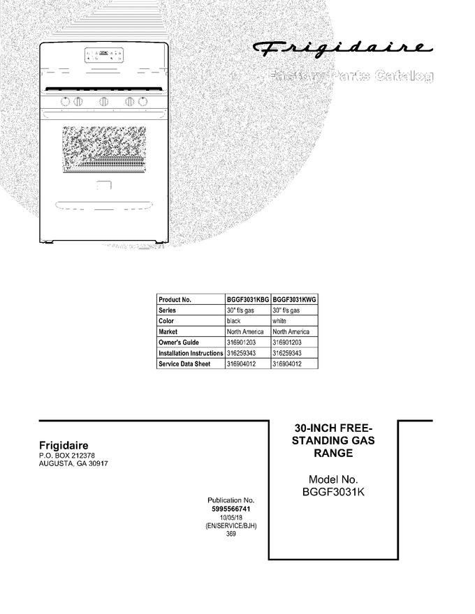 Diagram for BGGF3031KBG