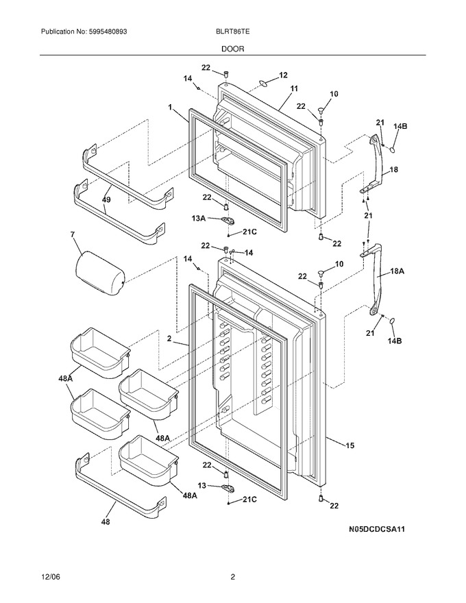 Diagram for BLRT86TEB8