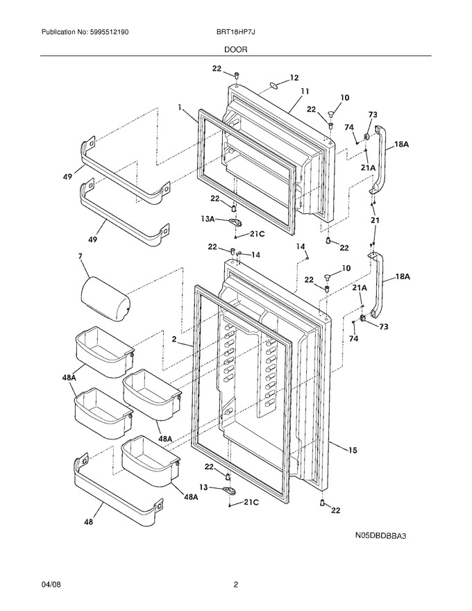 Diagram for BRT18HP7JW1