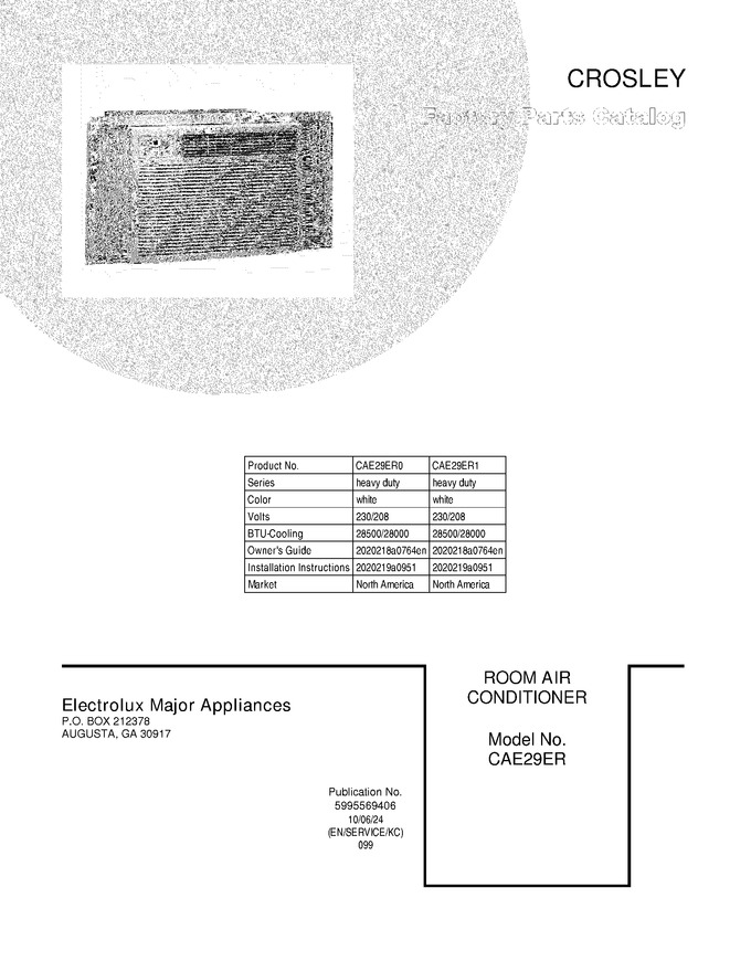 Diagram for CAE29ER1