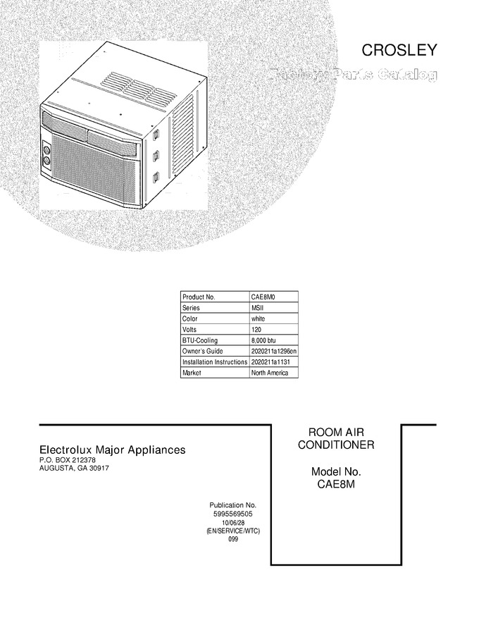 Diagram for CAE8M0