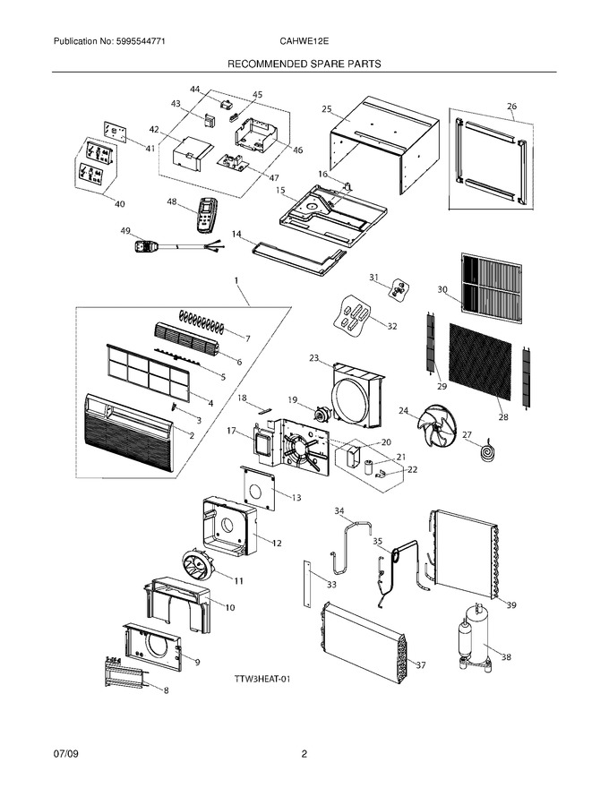 Diagram for CAHWE12ERA